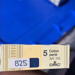 DMC Coton 5 Perlé Thread 825